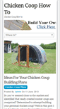 Mobile Screenshot of howtomakechickencoop.com